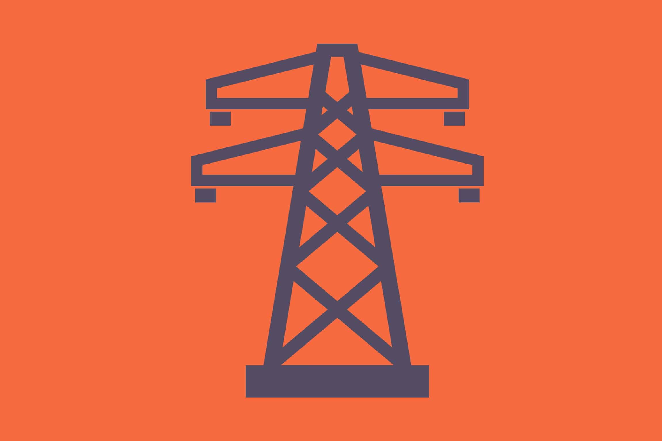 ELECTRIC TOWER orange